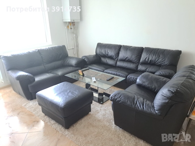 Холна гарнитура от естествена кожа, снимка 1