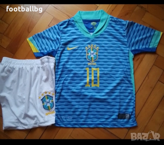 Бразилия 💛⚽️детско юношеска футболни екипи NEYMAR JR 10 VINI.JR 7, снимка 4 - Футбол - 45384322