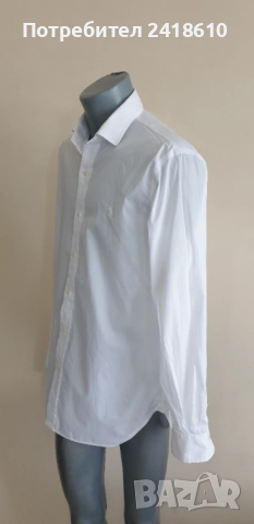 POLO Ralph Lauren Custom Fit  Cotton Mens Size 16 /  M НОВО! ОРИГИНАЛ! Мъжка Риза!, снимка 7 - Ризи - 52236211