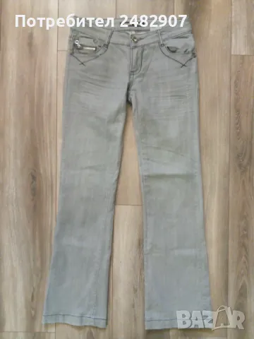 Сиви дамски дънки