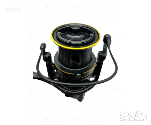 Шаранджийска макара Osako SK 10+1bb Long Cast 9000–14000, снимка 2 - Макари - 52890799