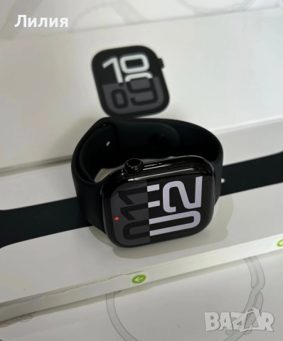 Смарт часовник Apple Watch 10, снимка 12 - Мъжки - 51085292