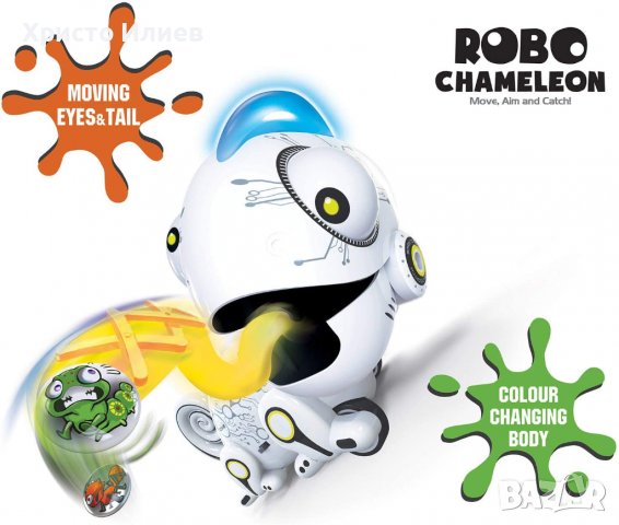 Детски Робот Хамелеон Hi-Tech Robo Chameleon Дистанционно Управлениe, снимка 5 - Образователни игри - 39379074