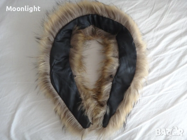 Нова яка от естествен косъм лисица, снимка 4 - Шалове - 53140939