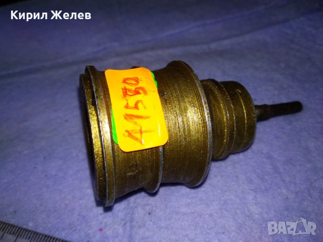 ЧАСТ ЕЛЕМЕНТ от СТАРИНЕН МЕТАЛЕН СВЕЩНИК на ВИНТ За ЧАСТИ ДЕКОР РЕСТАВРАЦИЯ КОЛЕКЦИЯ 41530, снимка 10 - Антикварни и старинни предмети - 43590963