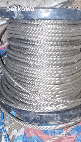 Оплетено неръждаемо въже 8 мм, снимка 2 - Други стоки за дома - 43556080