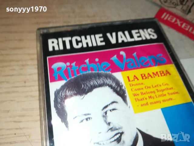 RITCHIE VALENS-ORIGINAL TAPE 2507251047, снимка 11 - Аудио касети - 51136911