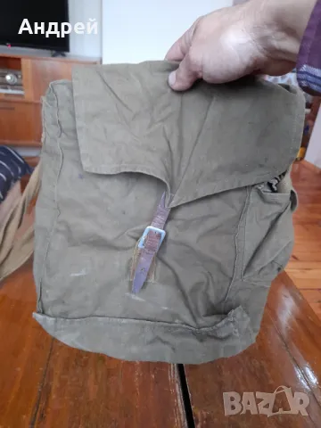 Стара торба от противогаз #3, снимка 2 - Антикварни и старинни предмети - 49335968