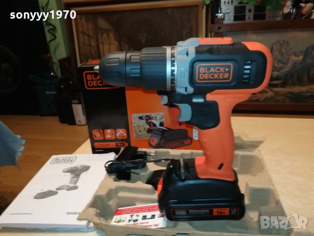 BLACK DECKER LITHIUM 2401221952, снимка 3 - Винтоверти - 35548957
