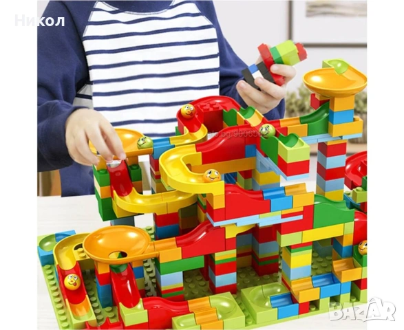 Конструктор Път с топчета - 399 части, снимка 5 - Конструктори - 53568247