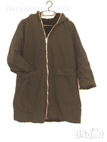 Топло палто - двулицево, снимка 5 - Палта, манта - 43516187