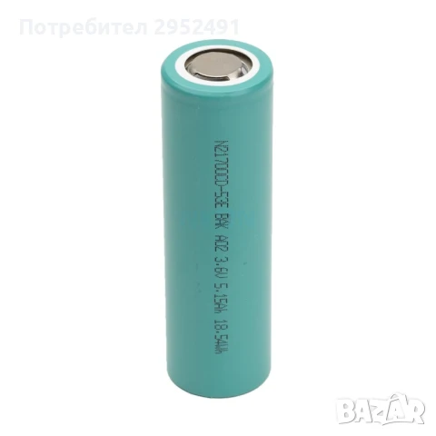 Акумулатор Li-Ion BAK N 21700CD-53E 5300mAh 10.3A, снимка 1
