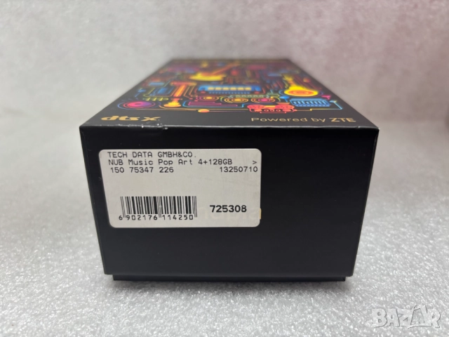 Като нов! Смартфон ZTE nubia Music, Dual SIM,128GB, 4GB RAM, Edition Collection Pop Art, снимка 17 - ZTE - 52663472
