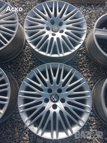 5x110..17цола 7.5j ET41 Alfa Romeo , снимка 2 - Гуми и джанти - 49451651