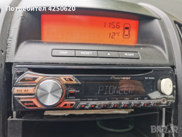 Автоадио Pioneer SD/ USB/AUX /FM 4х50W DEH-1500UBA. , снимка 1