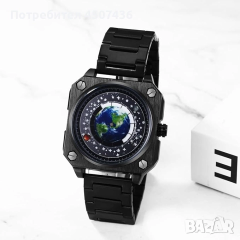 LIGE спортен кварцов часовник от неръждаема стомана със светещ квадратен дизайн, снимка 11 - Мъжки - 52798088