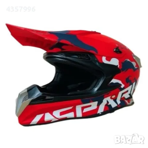 Кросова каска, За мотор, Атв, Велосипед, S, M и L размер, Червен, снимка 2 - Аксесоари и консумативи - 49313159