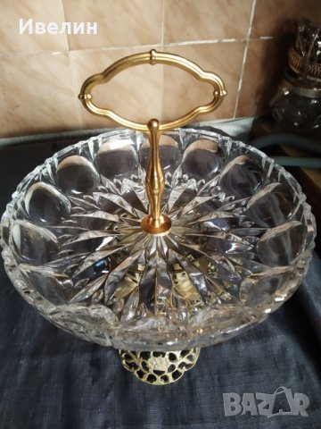 барокова купа,фруктиера, снимка 4 - Антикварни и старинни предмети - 28961497