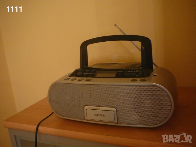 SONY ZS-PS20CP, снимка 3 - Ресийвъри, усилватели, смесителни пултове - 35341007