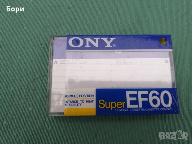 SONY Super  EF 60  Нова аудио касета, снимка 5 - Аудио касети - 34788030