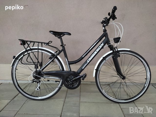 Продавам колела внос от Германия спортен алуминиев велосипед SHRISSON INTOURI 28 цола SHIMANO ACERA, снимка 1 - Велосипеди - 37529281