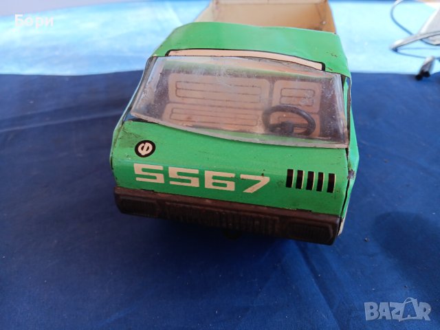Стар метален камион УРАЛ механичен, снимка 5 - Колекции - 44137841