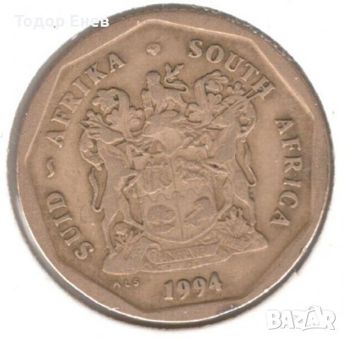 South Africa-50 Cents-1994-KM# 137-SUID AFRIKA-SOUTH AFRICA, снимка 2 - Нумизматика и бонистика - 38493078