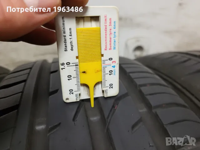 185/55/16 Continental / летни гуми, снимка 5 - Гуми и джанти - 49404419