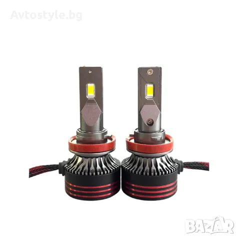 Лед Крушки H8, Диодни, ЕКО, Н7, 12-24V, 2 БР, 100W