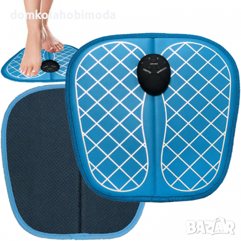 Електроимпулсна стимулация на ходилата, 31x31 см. 2 x 1.5V AAA батерии. Избор на работен режим.