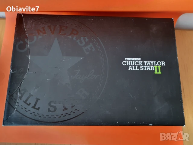 Високи кецове Converse Chuck Taylor All Star 2 Green Gecko Unisex, снимка 6 - Кецове - 51319482