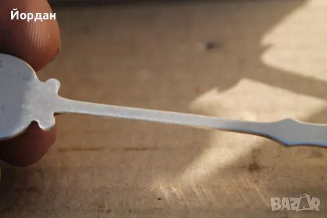 Сребърна лъжица , снимка 8 - Други ценни предмети - 49596110