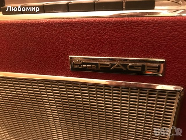 GRAETZ - Super Page, Vintage, Retro, Колекционерско, Уникално, снимка 3 - Радиокасетофони, транзистори - 26904061