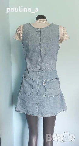 Два броя / Винтидж дънков марков сукман "Olympia" и "Motor jeans" , снимка 11 - Сукмани - 51299718