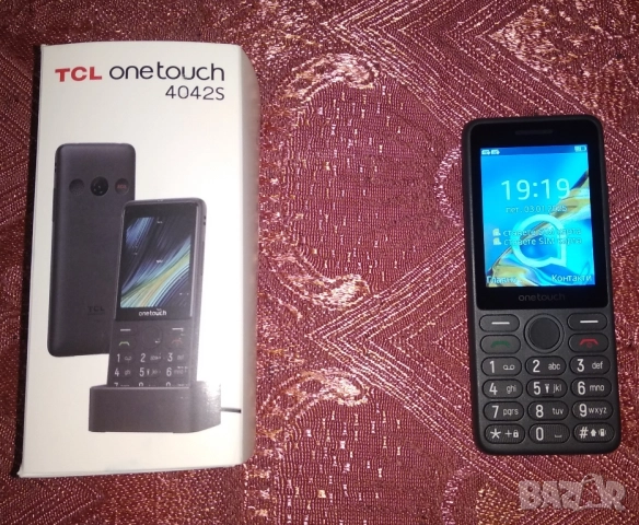 Нов TCL Onetouch 4042s с 2г гаранция