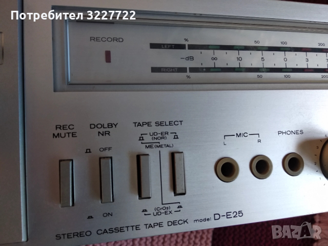 Hitachi D - E 25  дек Made in Japan, снимка 9 - Декове - 52896171