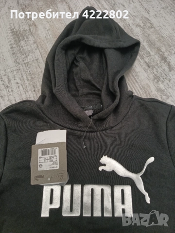 Нов детски оригинален суитшърт Puma, снимка 4 - Детски анцузи и суичери - 52885239