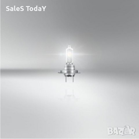 Халогенни крушки Osram, H7, 55W, 12V, 100% повече яркост, 2бр, снимка 2 - Аксесоари и консумативи - 38199168