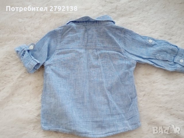 Бебешка ризка HM, снимка 2 - Бебешки блузки - 32472077
