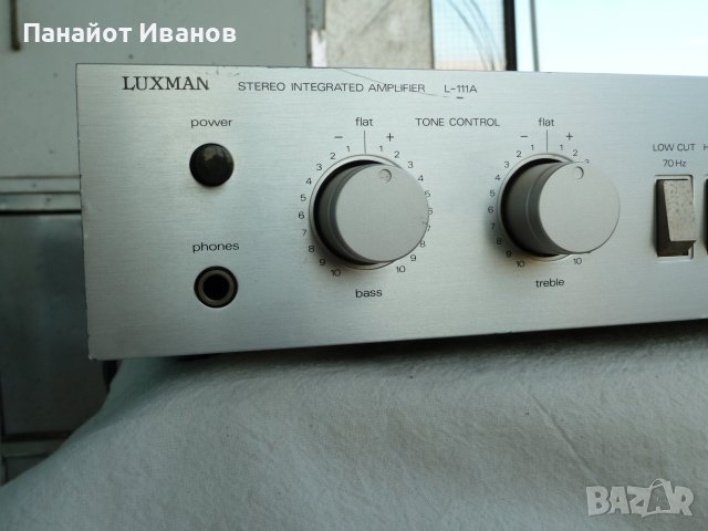 Стерео усилвател Luxman L-111А, снимка 2 - Ресийвъри, усилватели, смесителни пултове - 37402434