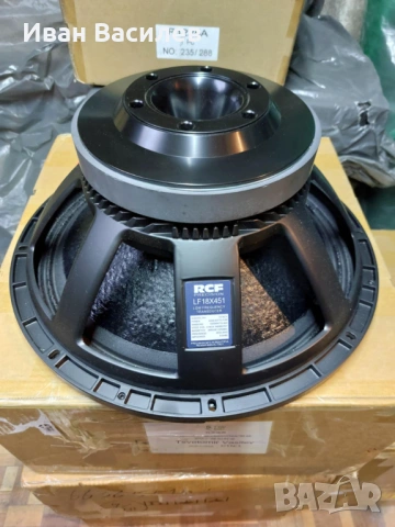 Продавам говорители RCF-LF18 451, снимка 2 - Тонколони - 53435205