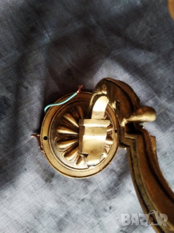 два барокови аплика за стена-комплект, снимка 4 - Лампи за стена - 35015388