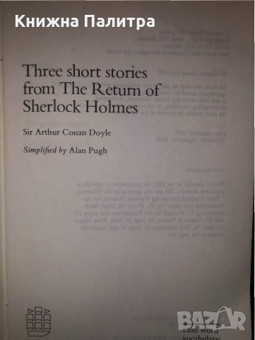 Three short stories from The return of Sherlock Holmes, снимка 2 - Други - 32668493