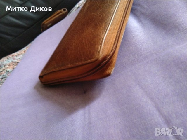 Hortozol маркова нова чантичка с цип естествена кожа 230х95мм за тютюн лула запалка и други, снимка 5 - Табакери - 43701897