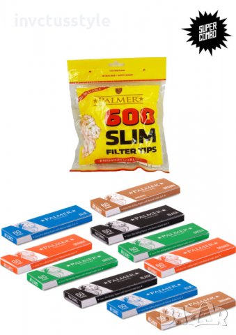 PALMER Combo Pack - Филтри + Хартия за цигари