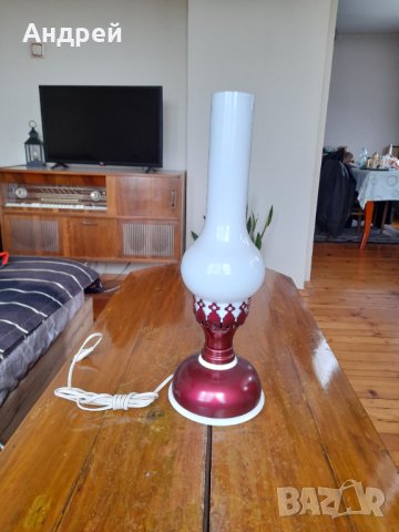 Стара декоративна лампа #3, снимка 2 - Антикварни и старинни предмети - 43076884