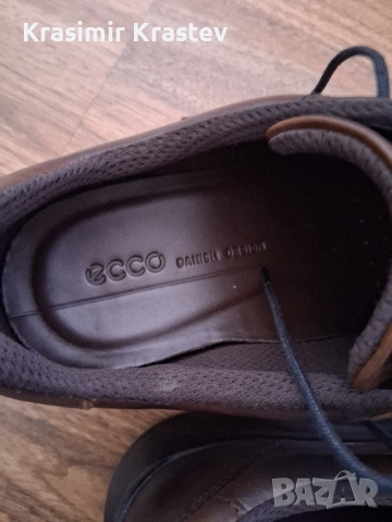 Спортно елегантни обувки Ecco 43, снимка 7 - Спортно елегантни обувки - 52177004