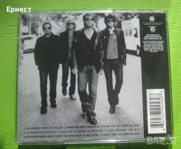 Bon Jovi - The Circle CD , снимка 7 - CD дискове - 37444807