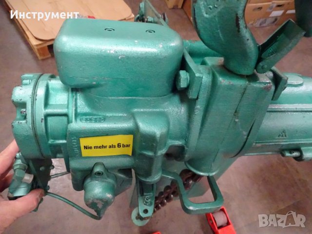 Верижен телфер с пневмозадвижване J.D.Neuhaus PROFI 3t Air Pneumatic Chain Hoist, снимка 11 - Подемници - 43486368