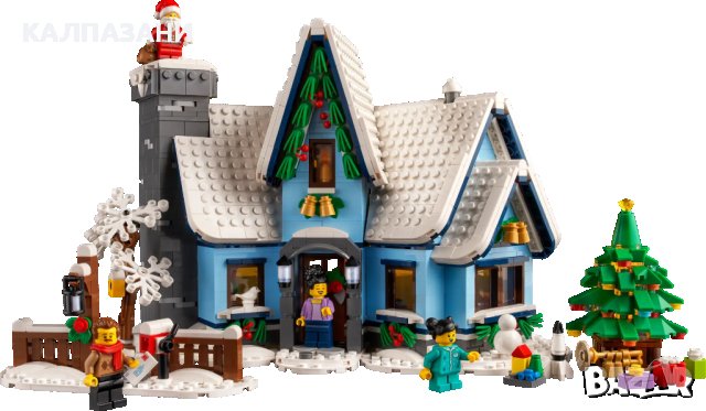 LEGO Icons 10293 - Посещението на Дядо Коледа, снимка 3 - Конструктори - 43286930